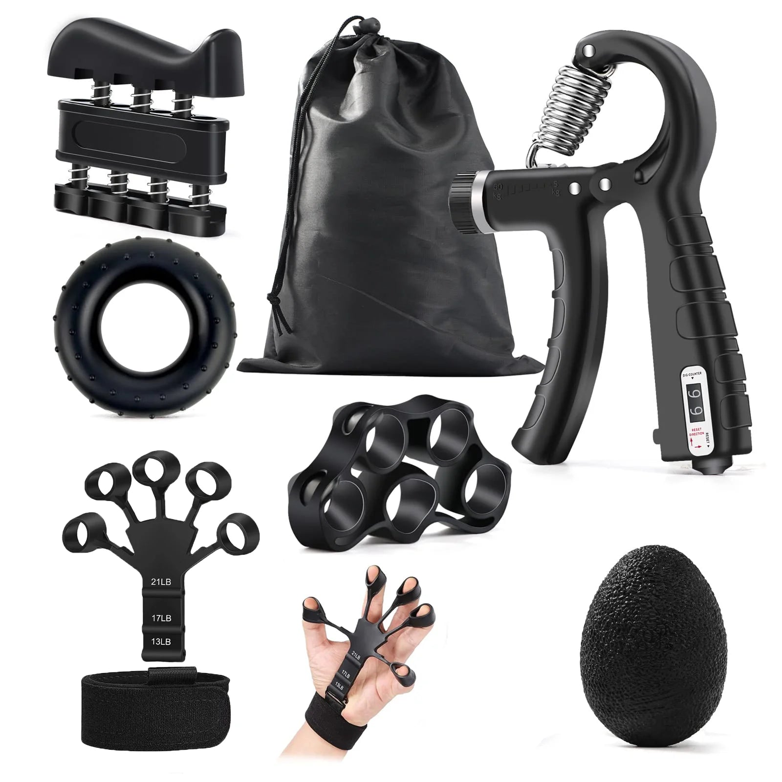 Adjustable Grip/Finger Trainer